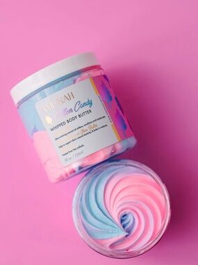NWT Aminnah Cotton Candy Whipped Body Butter 8oz ~ Full Size